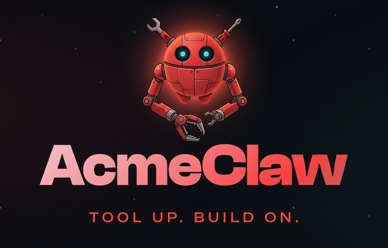 AcmeClaw — Tool Up. Build On.